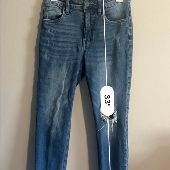 KUT from the KLOTH Women's Distressed Blue Jeans Size 0 - Picture 4 of 5